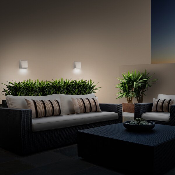 Atlantis LED 3-CCT Indoor And Outdoor Wall Light